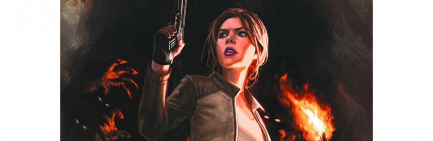 Lara Croft par Andy Park (comic #9 par Dark Horse)